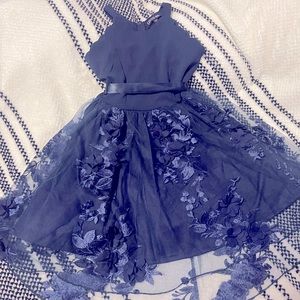 Navy Blue Girl’s Dress